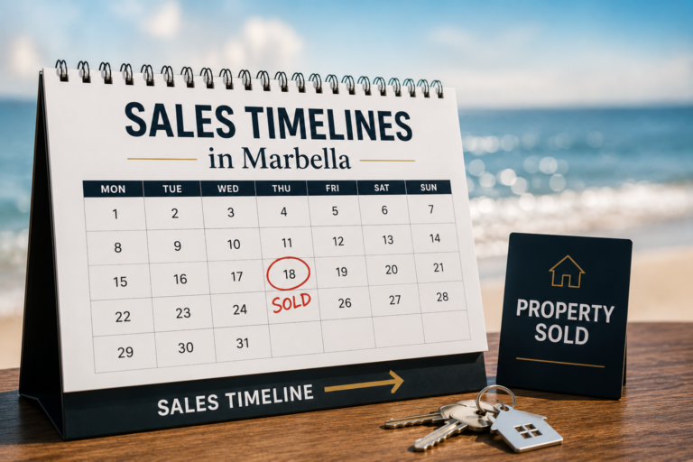 Cronología de Ventas en Marbella: Cuando las propiedades realmente se venden